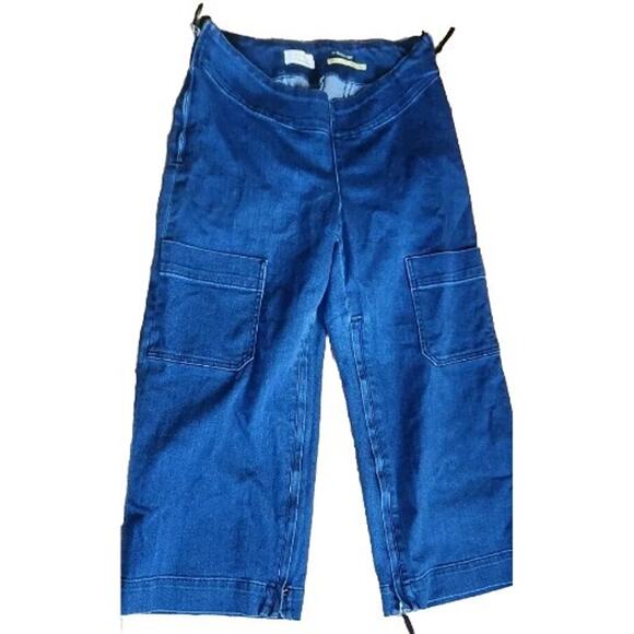 The Adaptive Seated Colette Cropped Wide-Leg Pants Sz 30 Petite - Picture 3 of 5